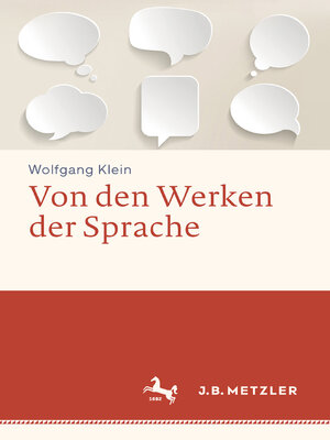 Von den Werken der Sprache - ebook